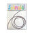 SALE Kordel fr Schnullerketten,  1,8 mm, 1 m, Grau - Grau