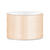 Satinband / Schleifenband, Breite 50mm, L�nge 25m, Creme - Creme