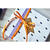 Satinband / Schleifenband, Breite 6mm, L�nge 25m, Orange Bild 5