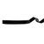 Samtband, Breite 5mm, L�nge 10m, Schwarz - Schwarz