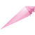 NEU Schultte / Zuckertte rund geklebt mit Filzmanschette, 35cm, rosa pink - Rosa Pink, 1 Stck