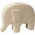 Spardose Elefant, Terrakotta weiß, 1 Stück - Spardose Elefant, 1 Stk.