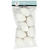 Gnseeier aus Plastik, Hhe: ca. 8cm, 8 Stck