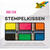 Stempelkissen-Set Neon, 6 Stück, farbig sortiert - Neon