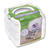 Sortierbox transparent,15x15x12,5cm
