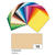 Color-Bastelkarton, 10 Bogen, 220 g/qm, 50x70 cm, Chamois - Chamois