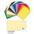 Color-Bastelkarton, Einzelbogen, 220 g/qm, 50x70 cm, Strohgelb - Strohgelb