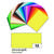Color-Bastelkarton, Einzelbogen, 220 g/qm, 50x70 cm, Zitronengelb - Zitronengelb