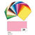 Color-Bastelkarton, 10 Bogen, 220 g/qm, 50x70 cm, Rosa - Rosa