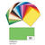 Color-Bastelkarton, 10 Bogen, 220 g/qm, 50x70 cm, Hellgrün - Hellgrün