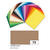 Color-Bastelkarton, 100 Blatt, 220 g/qm, DIN A4, Rehbraun - Rehbraun