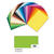 Color-Bastelkarton, 10 Bogen, 220 g/qm, 50x70 cm, Maigrün - Maigrün