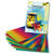 Transparentpapier Regenbogen 22,5x32cm 10 Stk. - 22,5x32 cm, Regenbogen, 10 Blatt