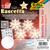 Bascetta-Stern-Set, Transparentpapier 115g/m, 7,5 x 7,5 cm, 128 Blatt, Wei