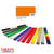 Krepp-Papier, 1 Rolle, 50x250 cm, Hellorange - Hellorange