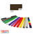 Krepp-Papier, 1 Rolle, 50x250 cm, Schokobraun - Schokobraun