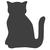Motivstanzer Katze, ca.1,7cm - Katze, 1.7cm