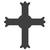 Motivstanzer Kreuz, ca.2,5cm - Kreuz, 2.5cm