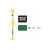 Sticktwist, 8 Meter, Farbe: Grn 202