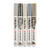 Talens Ecoline Brush Pen Set, Grau - Grau-Set