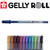 Gelstift Sakura / Gelly Roll Metallic, Blau Schwarz - Metallic Blau Schwarz