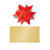 SALE Faltbltter, 32 Bl., 15x15cm, gold - Gold, 15x15 cm, 32 Blatt