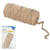 SALE Jutegarn 6-fach, Durchmesser 6mm, Spule mit 35m, Farbe: Naturfarben / Hellbraun - Ideal fr Makramee, Flechtarbeiten und vi