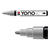 NEU Marabu YONO Marker, 1,5-3,0 mm, Grau - Grau