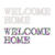 MDF-Buchstaben-Set WELCOME HOME - WELCOME HOME