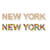 Papp-Buchstaben-Set NEW YORK - NEW YORK
