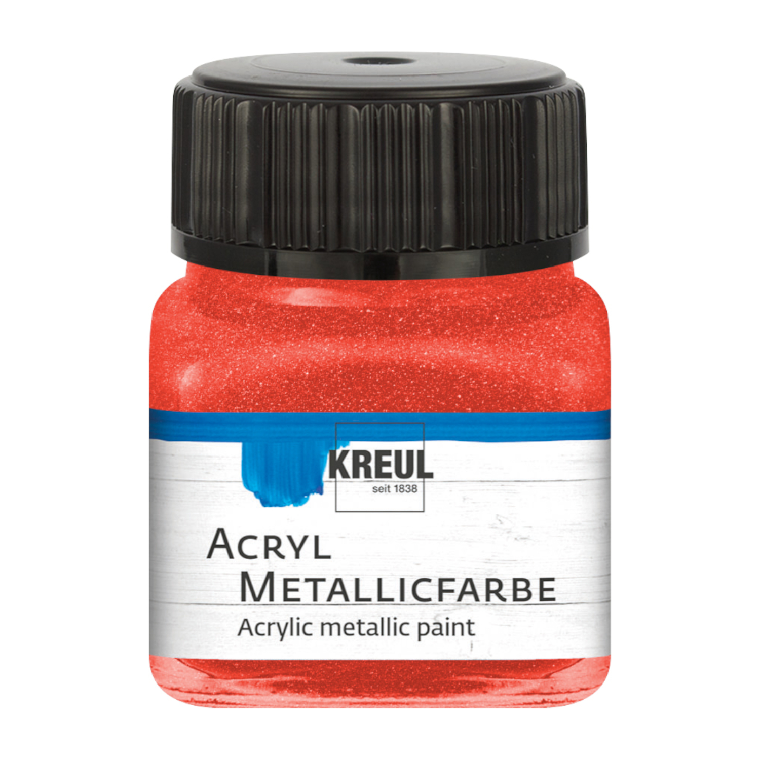 Hobby Line Acryl-Metallicfarbe, 20ml, Rot