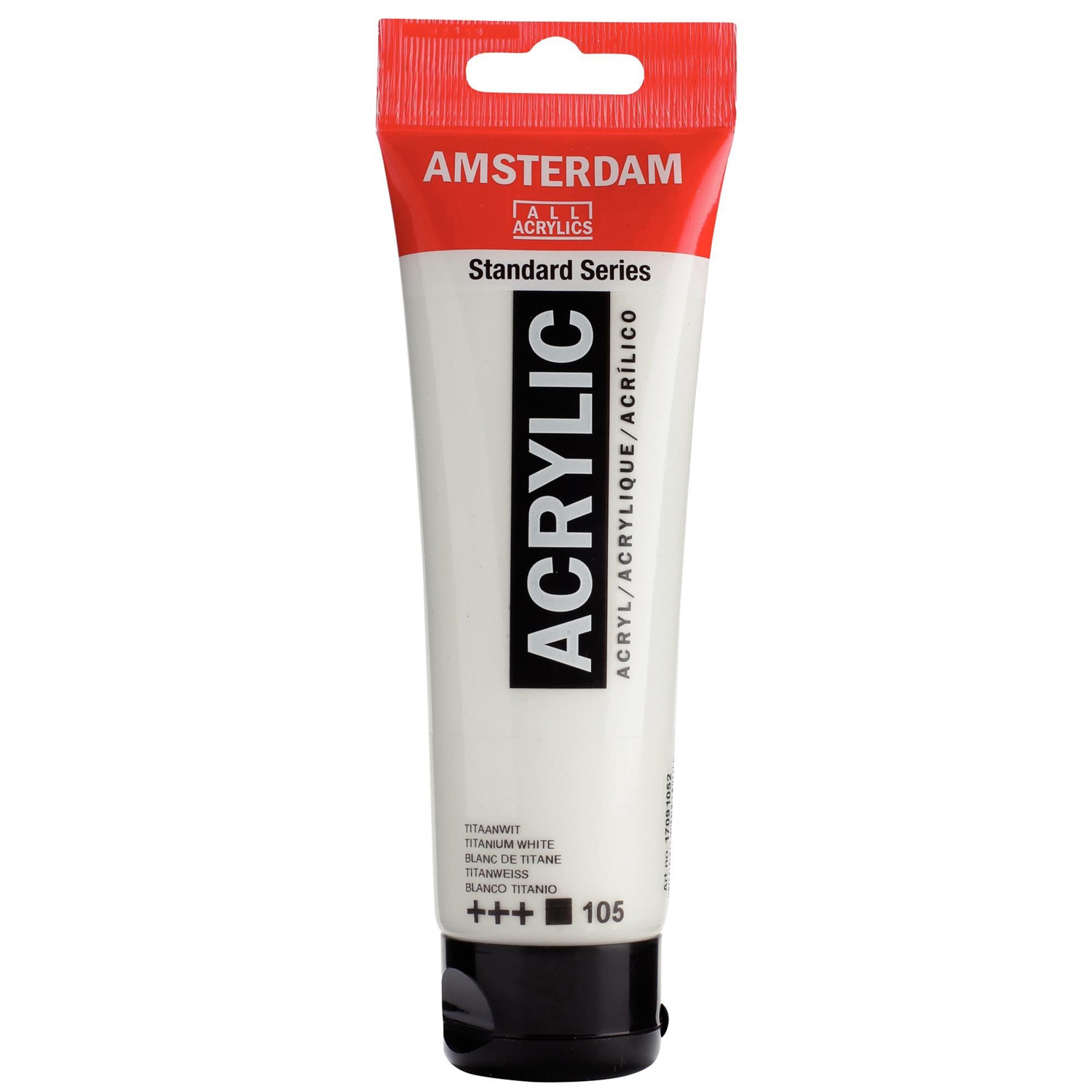 Amsterdam Acrylfarbe 120ml, Titanwei