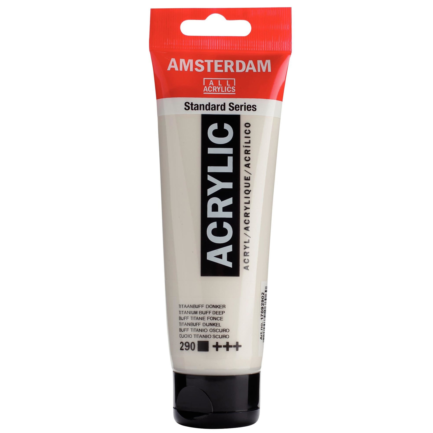 Amsterdam Acrylfarbe 120ml, Titanbuff dunkel