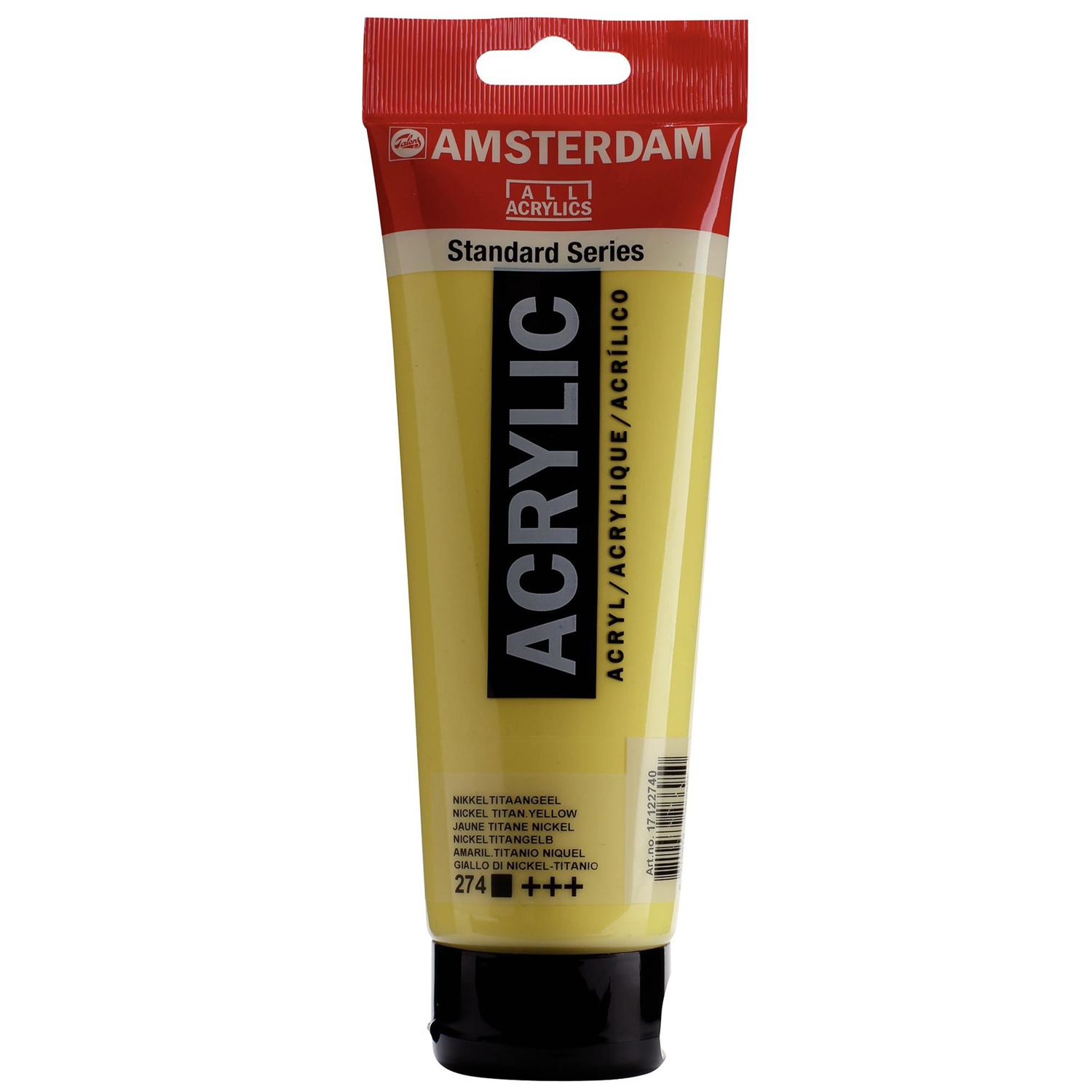 Amsterdam Acrylfarbe 250ml, Nickeltitangelb