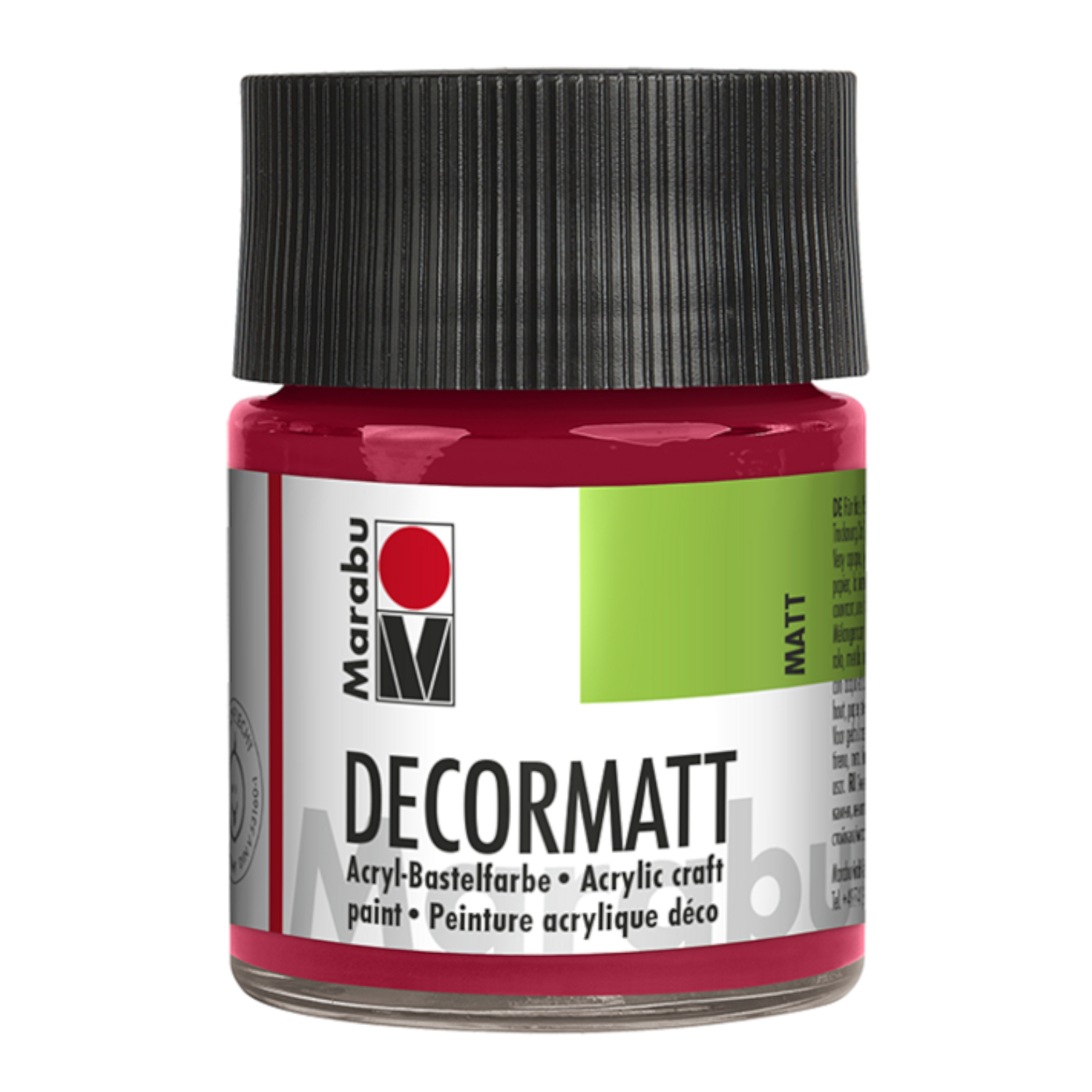 Marabu Decormatt 50ml Karminrot