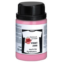 NEU PAINT IT EASY Siebdruckfarbe DEKAPRINT 2000, 250 ml, Rosa