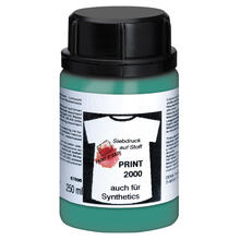NEU PAINT IT EASY Siebdruckfarbe DEKAPRINT 2000 Deckend, 250 ml, Trkis