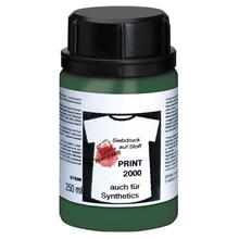 NEU PAINT IT EASY Siebdruckfarbe DEKAPRINT 2000, 250 ml, Dunkelgrn