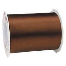 SALE Tischband Satinband Dekoband Grorolle, Breite 112mm Lnge 25m, Espresso