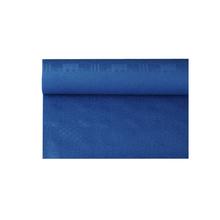 Tischdecke dunkelblau mit Damastprägung 8x1,2m