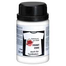 NEU PAINT IT EASY Siebdruckfarbe DEKAPRINT 2000, 250 ml, Wei