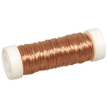 Schmuck-Hkeldraht, 0,30 mm , Spule 50 m, kupfer