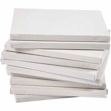 Leinwand, A3 (29,7x42cm), Tiefe 1,6cm, 280g/m�, Wei�, 40 St�ck