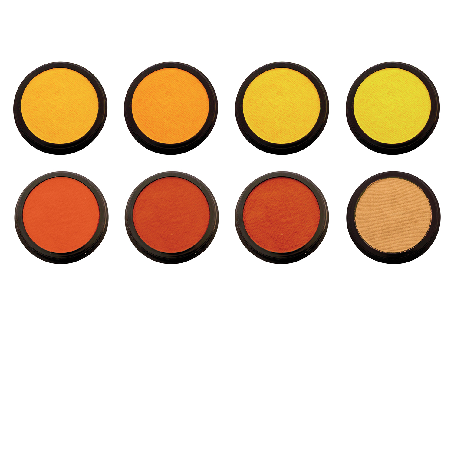 NEU EULENSPIEGEL Profi-Aqua-Schminke, 3,5 ml, Gelb- / Orange-Tne - Verschiedene Farben