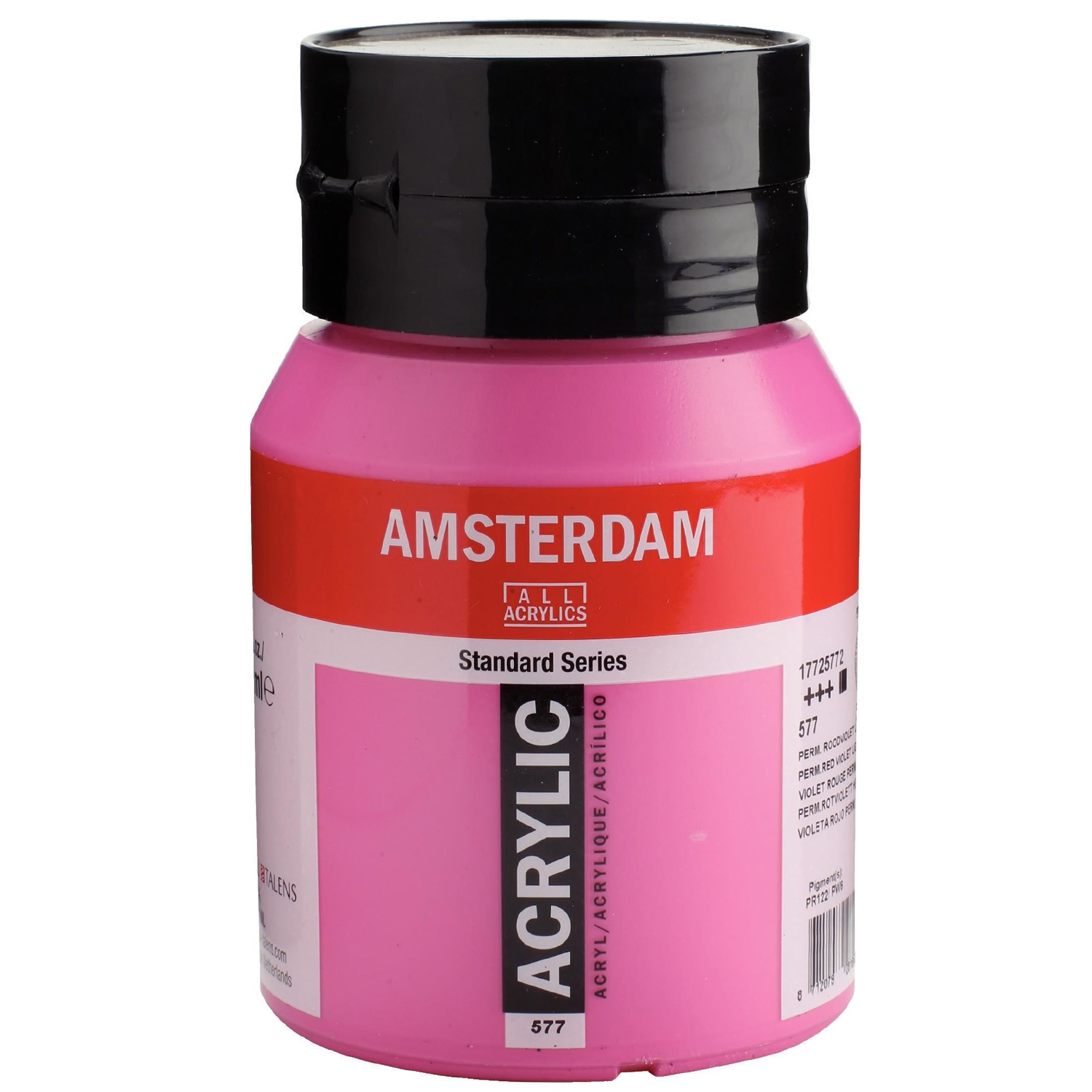 Amsterdam Acrylfarbe 500ml, Permanentrotviolett hell