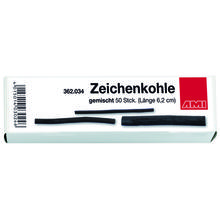 SALE Zeichenkohle Gropack, 50 Stck PREISHIT