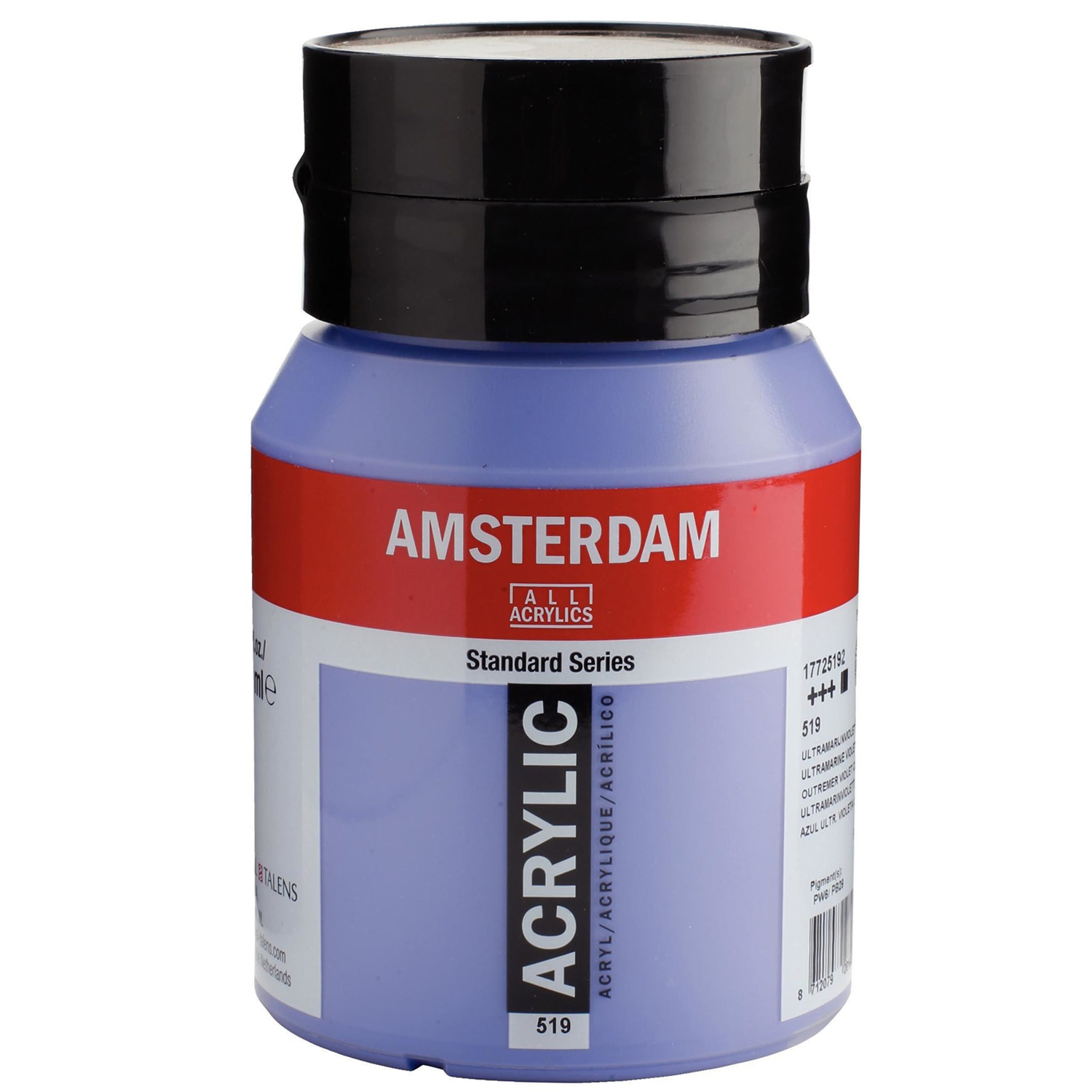 Amsterdam Acrylfarbe 500ml, Ultramarinviolett hell