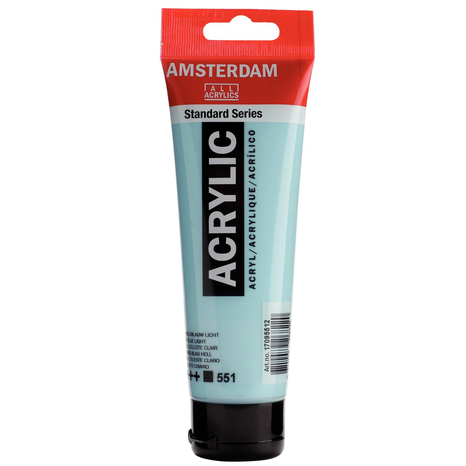 Amsterdam Acrylfarbe 120ml, Himmelblau hell