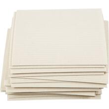 Schwammtuch, Gr��e 17x19,5 cm, Naturwei�, 20 St�ck