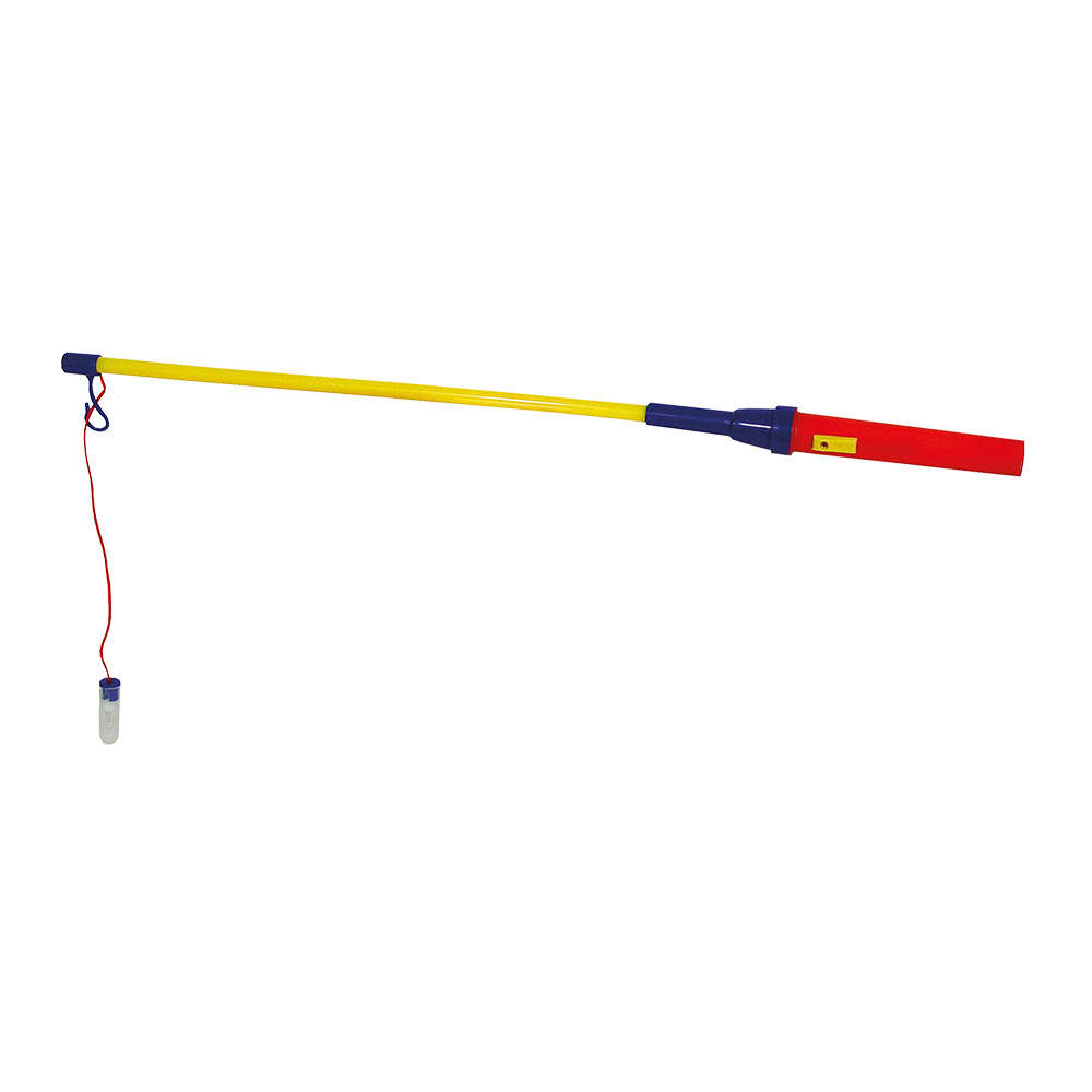 NEU Laternenstab Elektrisch, 50 cm rot/gelb/blau